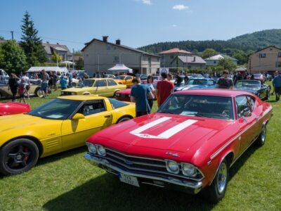 Klubová vyjížďka do Milíkova – XIV. sraz veteránů, Mustangů a US Cars