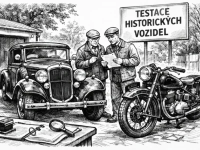 Testace historických vozidel – 18. 4. 2026