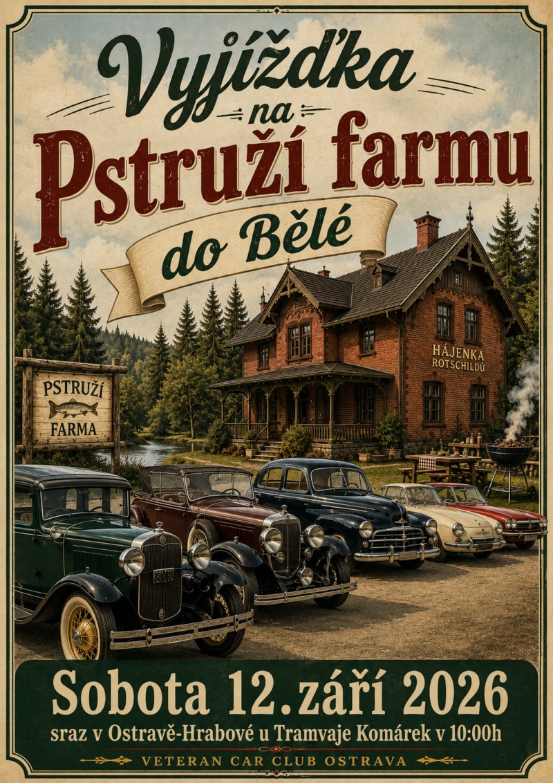 Klubová vyjížďka – Na Pstruží farmu do Bělé
